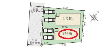 【区画図】 | Terrechez宇治市宇治大谷２期 | 区画図