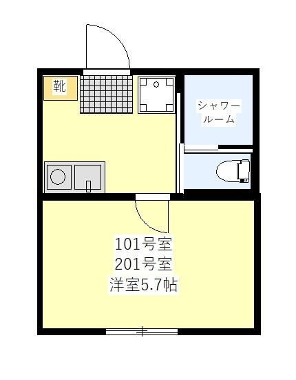 イルレガーメ浅草の間取り