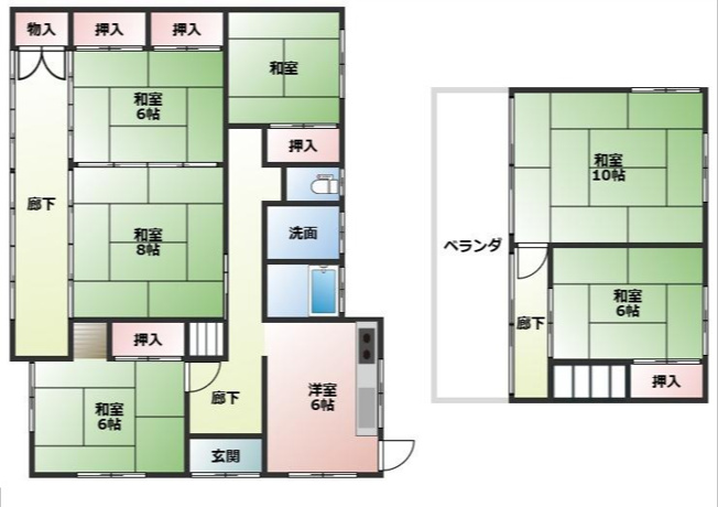 【間取り】 | 前橋市小坂小町　中古一戸建　