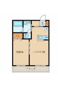 【間取り】 | イーストコート東糀谷 | 間取りです。