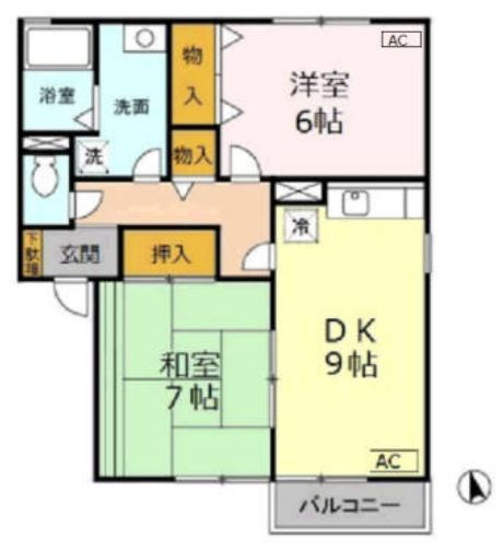 グランシャリオの間取り