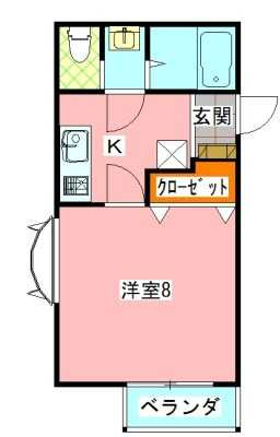 メルローズプレイスの間取り