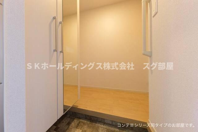 ポルトキアーロの玄関