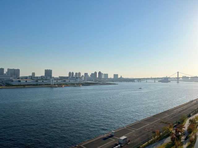 レインボーブリッジ・お台場・豊洲を一望できます！