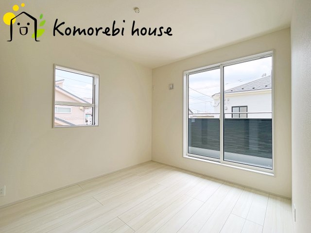 上尾市今泉2丁目　新築一戸建て　ブルーミングガーデン　03の洋室|コンパクトで使いやすい洋室です