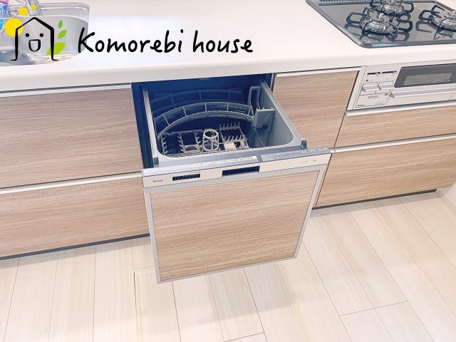 上尾市今泉2丁目　新築一戸建て　ブルーミングガーデン　03のキッチン|お料理しやすいキッチンです