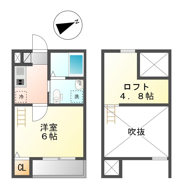LUTELLA　Ⅲ(ルテラスリー)の間取り