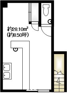 ハイツ福島の間取り