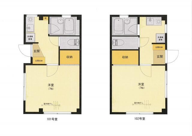 渡辺マンションの間取り