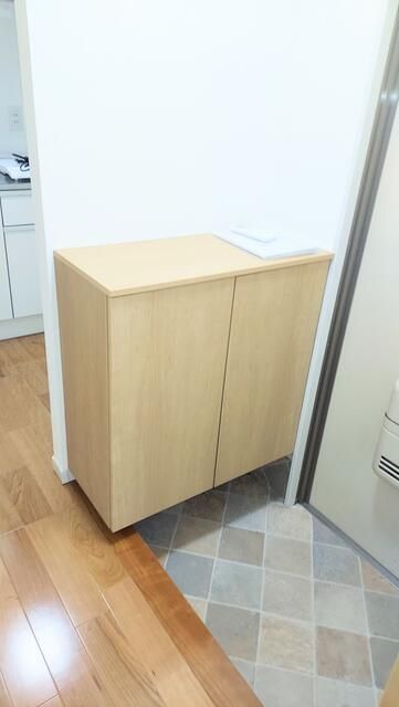 渡辺マンションの玄関