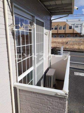 フルールメゾンＢのバルコニー|高崎、前橋のお部屋探しはエンドスケープまで！お客様の理想お聞かせ下さい♪