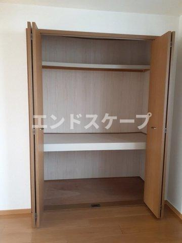 フルールメゾンＢの収納|高崎、前橋のお部屋探しはエンドスケープまで！お客様の理想お聞かせ下さい♪