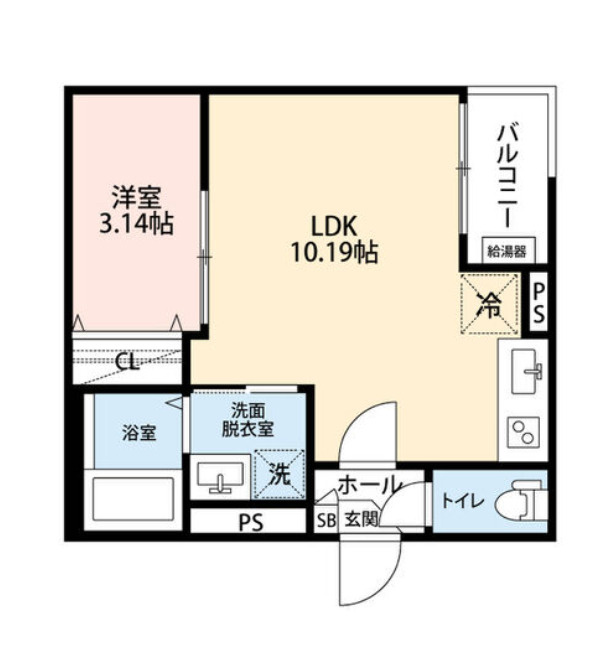 GRANDBLUE inaeiⅠの間取り