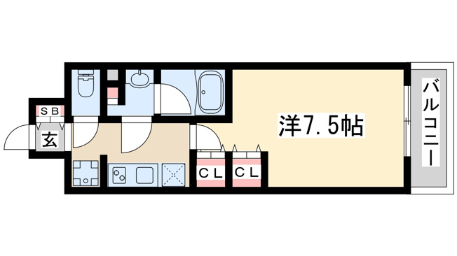 【間取り】 | コンフォリアリヴ新大阪Q