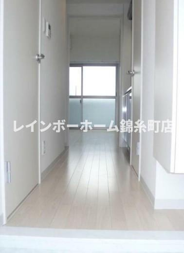 江東区猿江１丁目の賃貸マンションの玄関