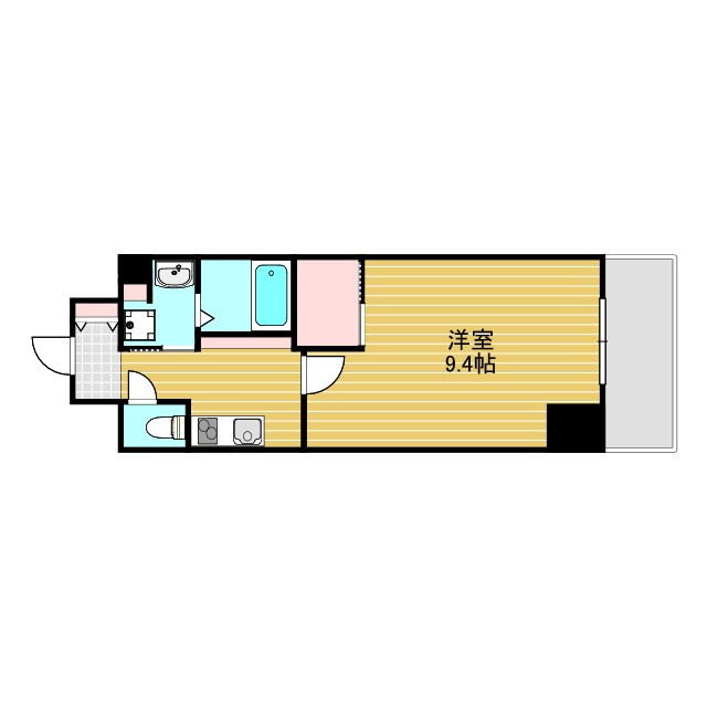コンフォリア江坂の間取り