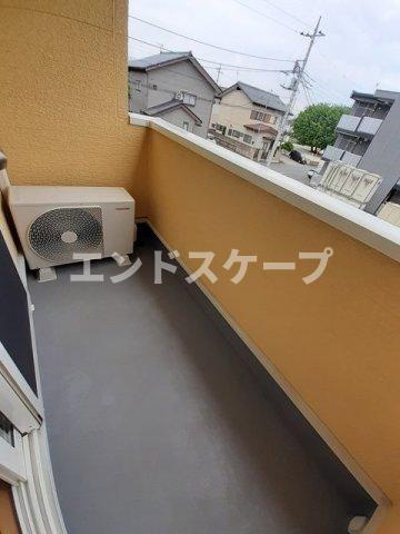 サウスウインド　Ⅱのバルコニー|高崎、前橋のお部屋探しはエンドスケープまで！お客様の理想お聞かせ下さい♪
