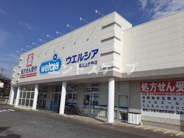 サウスウインド　Ⅱの周辺|ウエルシア高崎上佐野店まで450m
高崎、前橋のお部屋探しはエンドスケープまで！お客様の理想お聞かせ下さい♪
