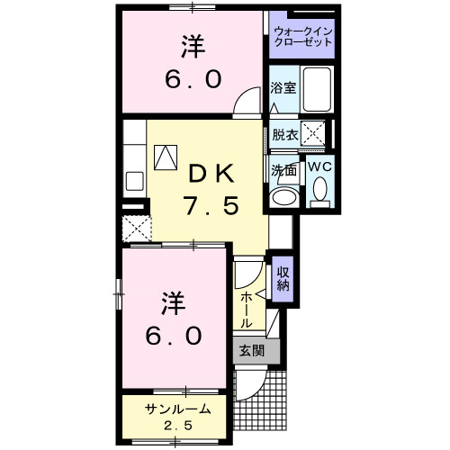 【間取り】 | ブルックレジデンス