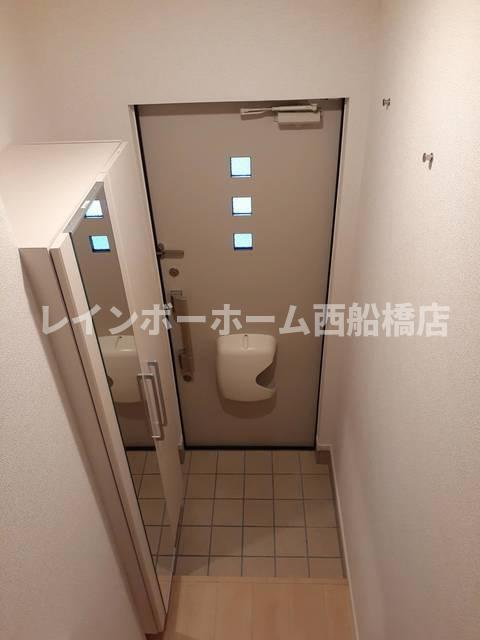 ユヌ　ブリーズの玄関