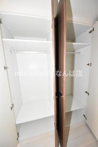 コンフォリア北浜の収納|収納スペース豊富です