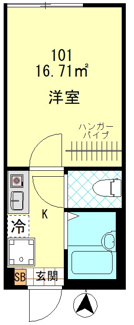 【間取り】 | Grand　Louvre平和島