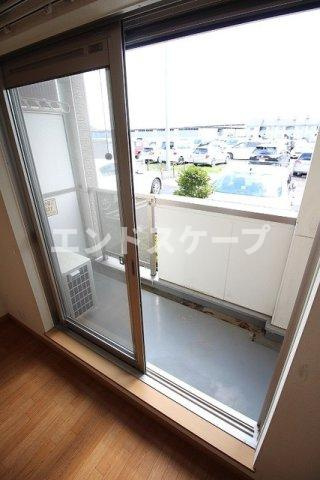 シンフォニアのバルコニー|高崎、前橋のお部屋探しはエンドスケープまで！お客様の理想お聞かせ下さい♪