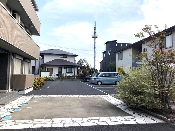 サニーフラットⅢの駐車場
