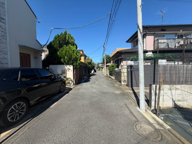 大田区久が原　建築条件付売地の前面道路含む現地写真|2026.10.01撮影　車通りの少ない閑静な住宅街！