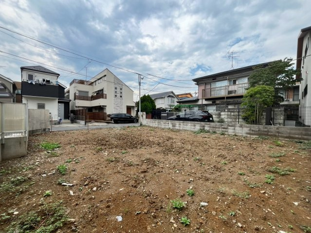 大田区久が原　建築条件付売地の外観