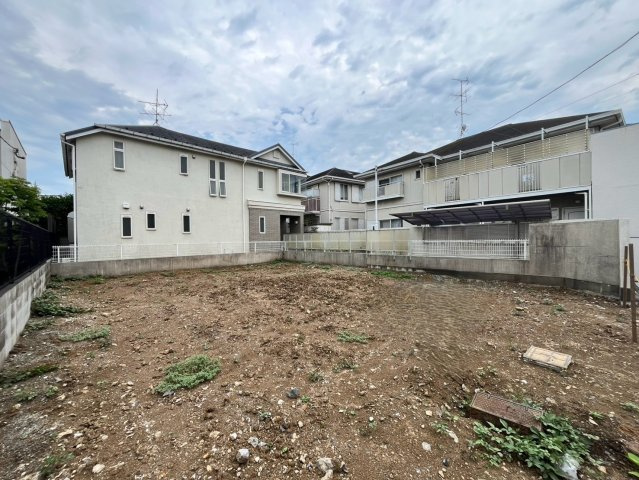 大田区久が原　建築条件付売地の外観