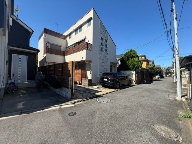 大田区久が原　建築条件付売地の前面道路含む現地写真|2026.10.01撮影　車通りの少ない閑静な住宅街！