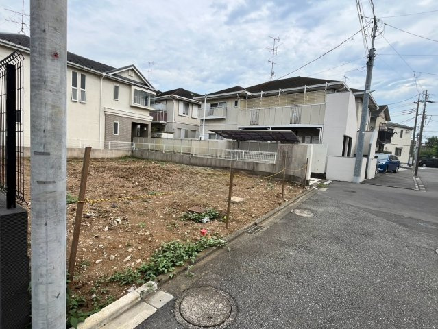 大田区久が原　建築条件付売地の外観