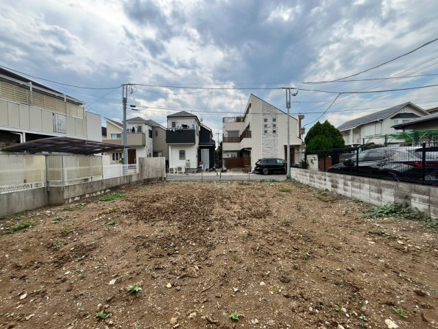 大田区久が原　建築条件付売地の外観