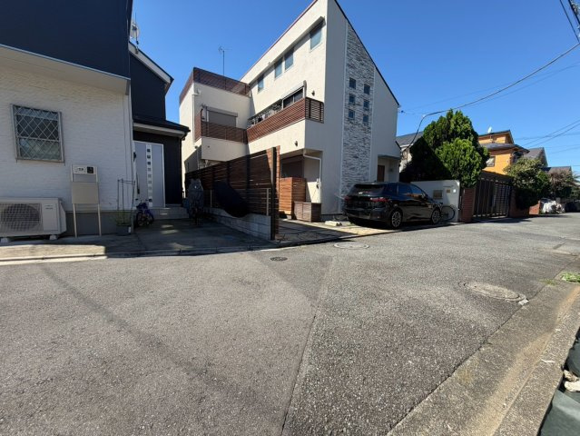 大田区久が原　建築条件付売地の前面道路含む現地写真|2026.10.01撮影　車通りの少ない閑静な住宅街！