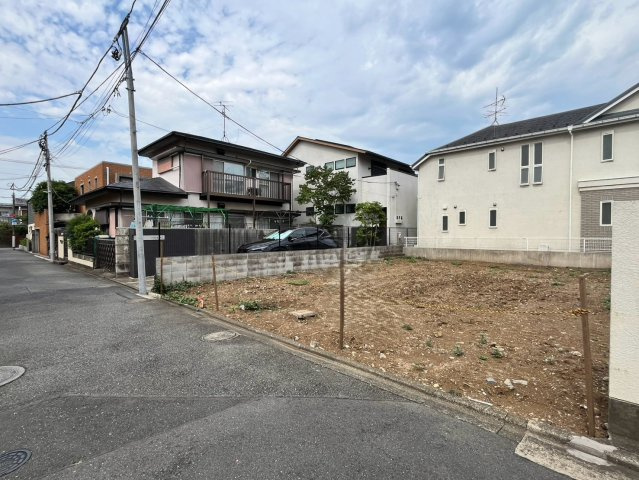 大田区久が原　建築条件付売地の外観
