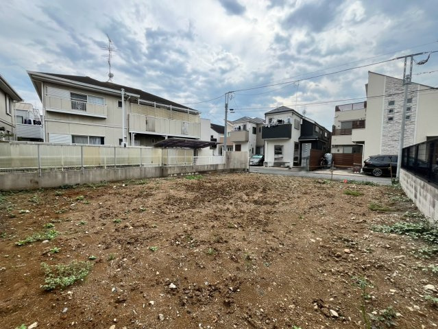 大田区久が原　建築条件付売地の外観