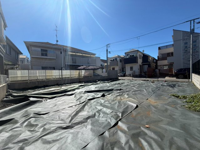 大田区久が原　建築条件付売地の外観|2026.10.01撮影　約40坪の整形地！