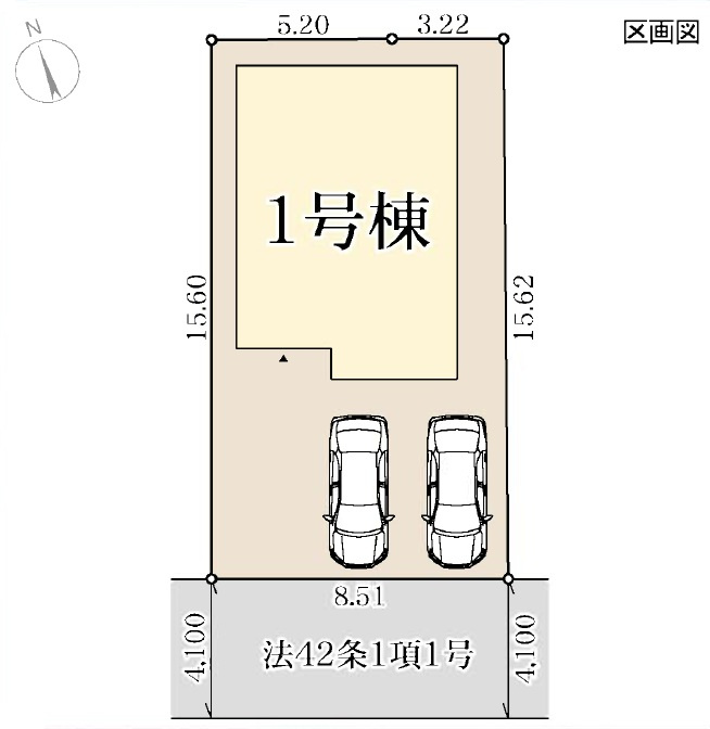 姫路市城東町（全1棟）新築の区画図