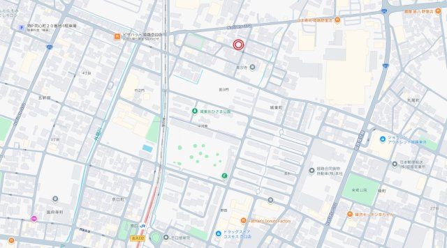 姫路市城東町（全1棟）新築の地図