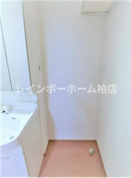 サンフローラ・エフの設備|室内洗濯機置き場です