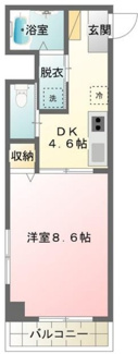 【間取り】 | Ｍ’ｓアバンサーレ | 間取りです。