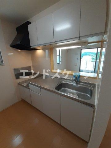 コスモス　Ⅱのキッチン|高崎、前橋のお部屋探しはエンドスケープまで！お客様の理想お聞かせ下さい♪