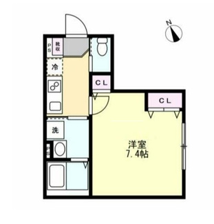 【間取り】 | ベイルーム相模原氷川町 | 間取りです。
