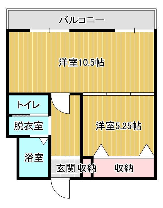 中島マンションの間取り