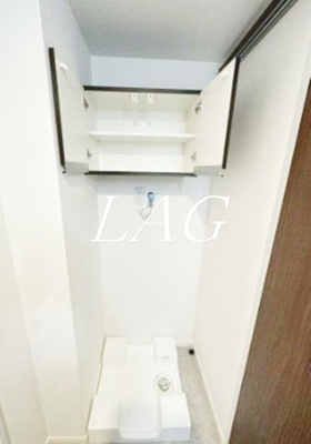 【設備】 | ベイルーム相模原氷川町 | 室内洗濯機置き場です。（同仕様設備です）