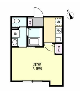 【間取り】 | ベイルーム相模原氷川町 | 間取りです。
