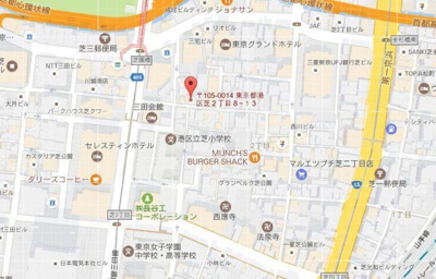 【地図】 | アジールコート芝公園
