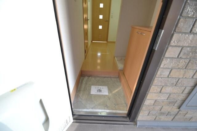 ユリハイムの玄関