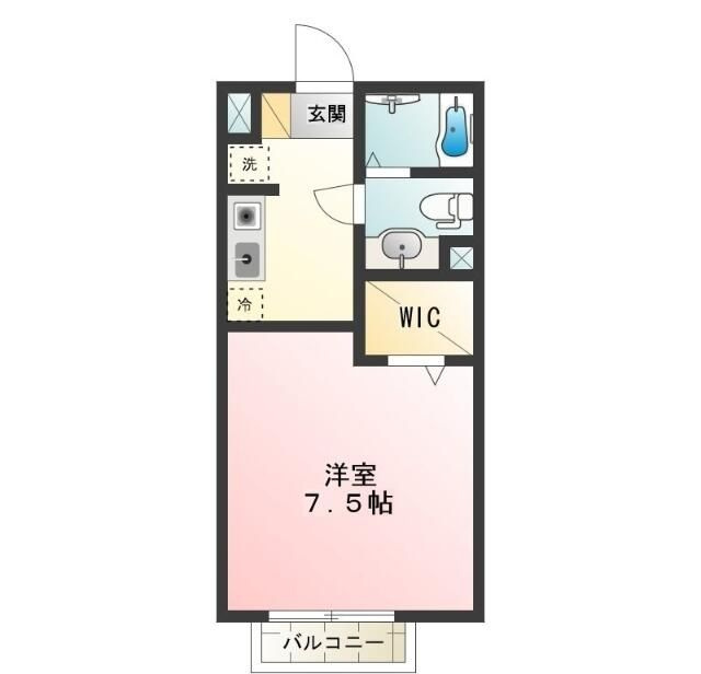 ユリハイムの間取り